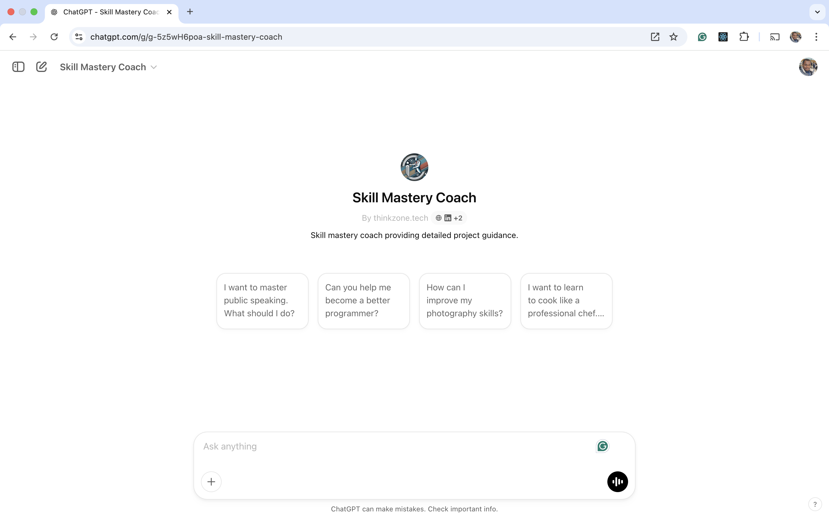 Skill Mastery AI Coach